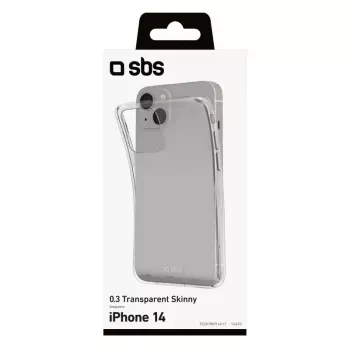 Hoes SBS TESKINIP1461T voor iPhone 14 transparant 15,5 cm