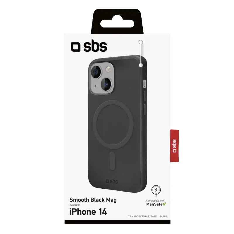Cover SBS TEMAGCOVRUBIP1461K voor iPhone 14 15,5 cm zwart