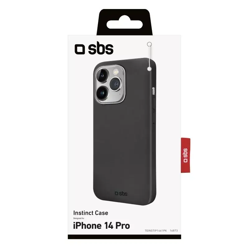 Cover SBS TEINSTIP1461PK voor iPhone 14 Pro 15,5 cm zwart