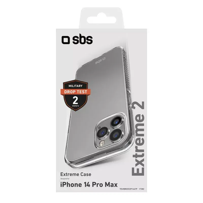 Hoesje SBS TEUNBKEX2IP1467P voor iPhone 14 Pro Max 17 cm transparant
