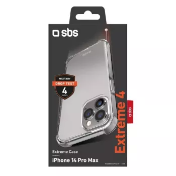 Hoesje SBS Extreme X4 iPhone 14 Pro Max transparant 17 cm