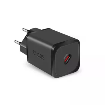 Oplader voor mobiele apparaten SBS TETRGAN1C45W snelladen binnen zwart