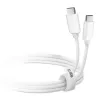 USB-C-naar-USB-C-kabel SBS Mobile TECABLETISSUETCCG, USB 2.0, 1,5 m, wit