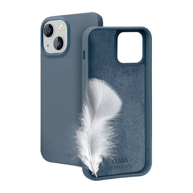 Hoesje SBS TEINSTIP1561B voor iPhone 15 15,5 cm blauw