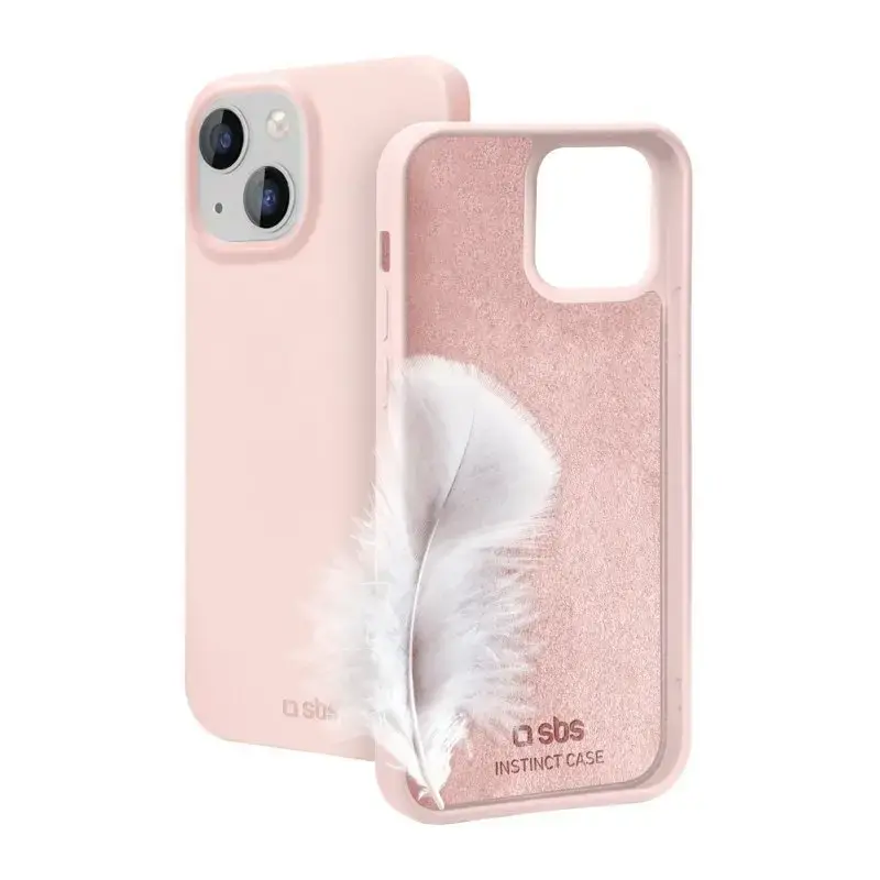 Cover SBS TEINSTIP1561P roze voor iPhone 15 15,5 cm (6,1 inch)