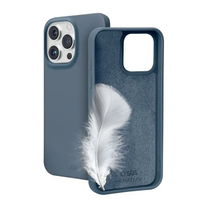 Hoesje SBS TEINSTIP1561PB voor iPhone 15 Pro 15,5 cm blauw