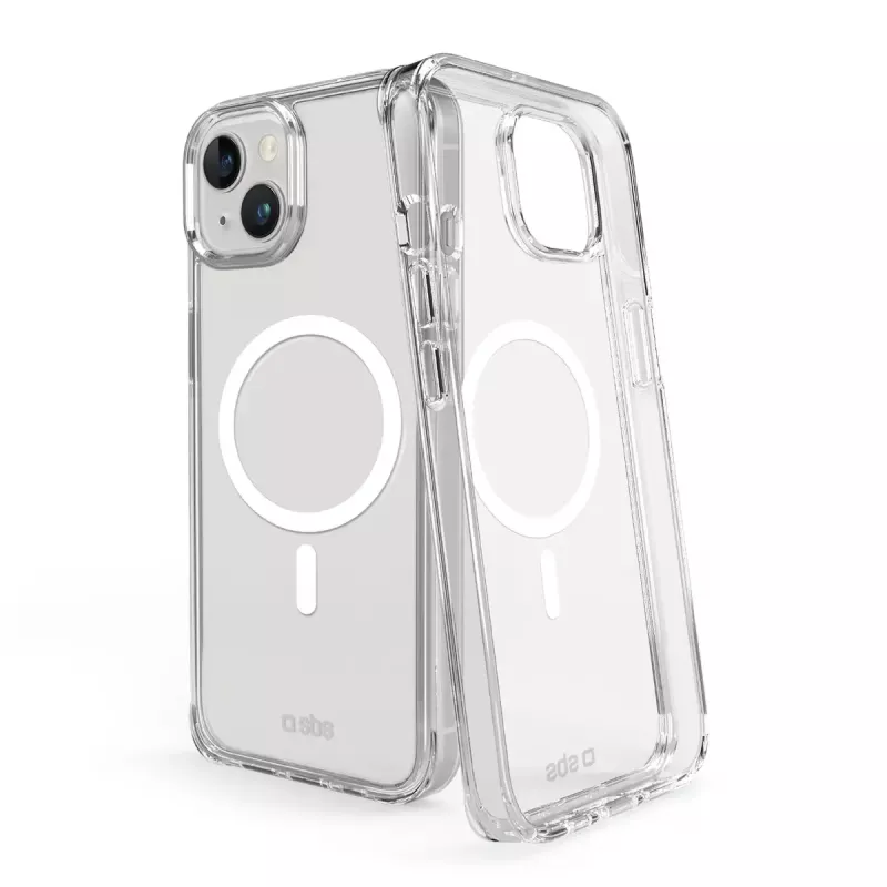 Hoesje SBS TELIGMAGIP1567T transparant voor iPhone 15 Plus/14 Plus 17 cm