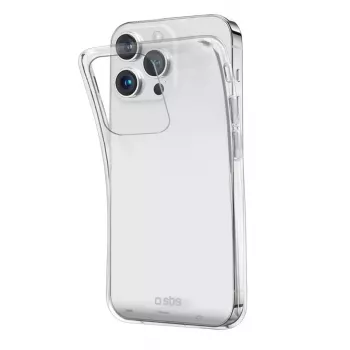 Hoesje SBS TESKINIP1561PT voor iPhone 15 Pro 15,5 cm transparant