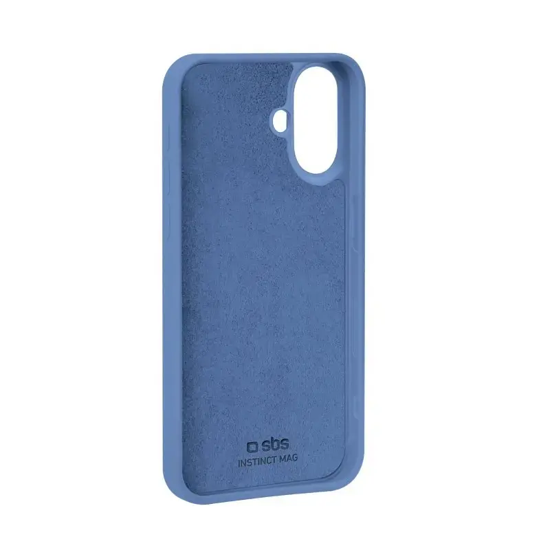 Cover SBS TEINSTMAGIP1661B voor iPhone 16 15,5 cm blauw