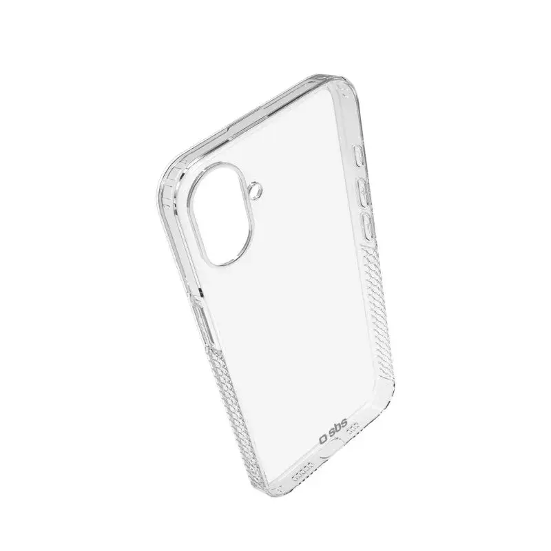Cover SBS TEUNBKEX2IP1667 voor iPhone 16 Plus 6,5 inch transparant