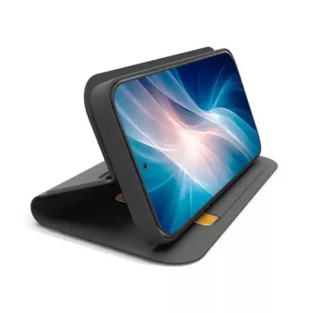 SBS Wallet Stand voor Samsung Galaxy A57 zwart – model TEWALSAA57K, wallet-hoes met standfunctie