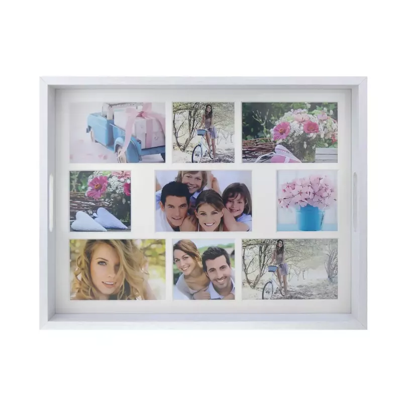 Multi fotolijst ZEP W006 hout wit 447x347 mm