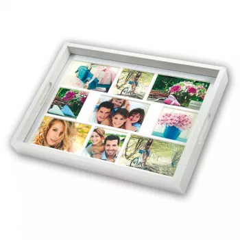 Multi fotolijst ZEP W006 hout wit 447x347 mm