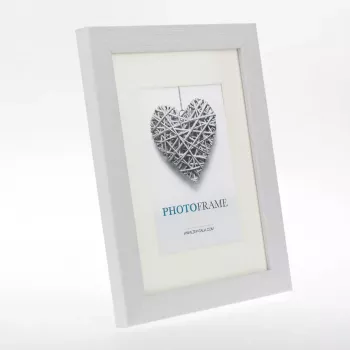 Enkele fotolijst ZEP Regent 4 wit hout 230x330 mm