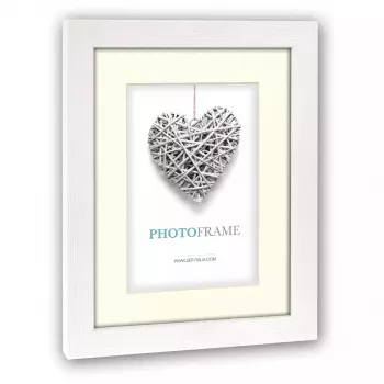 Enkele fotolijst ZEP Regent 4 wit hout 230x330 mm