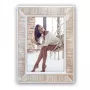 Enkele fotolijst ZEP LEVICO beige wit