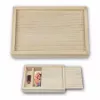 ZEP CX7557 USB-box 13x18 van hout voor foto's en USB-stick