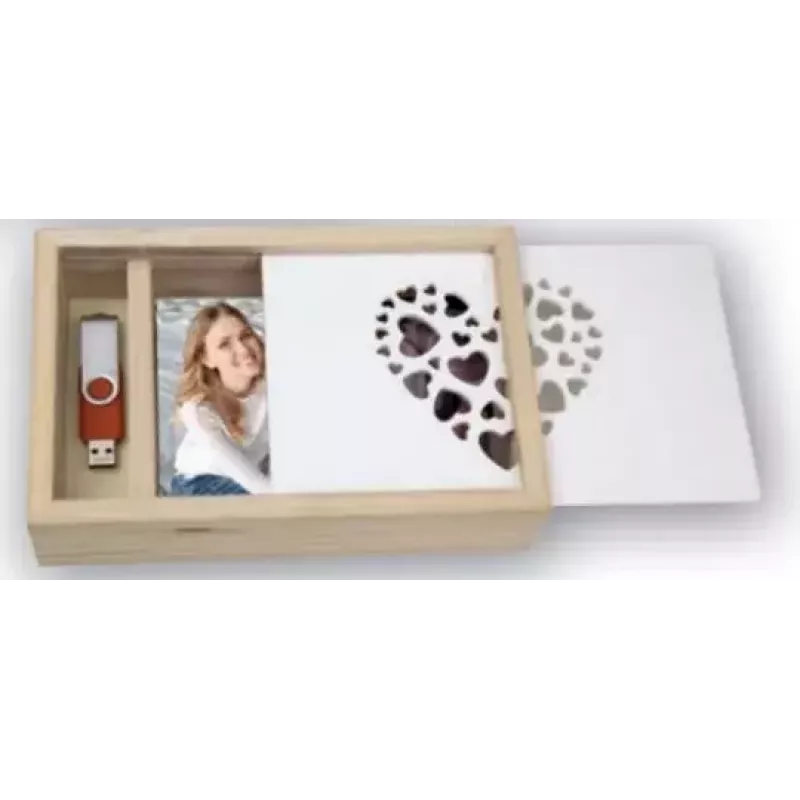 Opbergbox ZEP CZ1268 rechthoekig hout