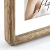 Enkele fotolijst ZEP Gressan bruin hout 190x250 mm