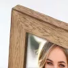 Enkele fotolijst ZEP CORNICE ANZIO bruin MDF hout 205x155mm