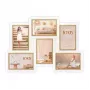 Fotolijstenset ZEP Ayas 6Q wit MDF 1 stuk
