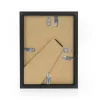 Enkele fotolijst ZEP V4557B zwart hout 150x205mm