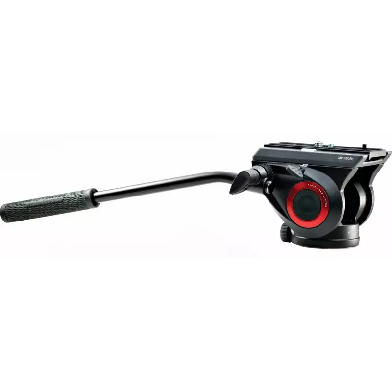 Statiekkop Manfrotto MVH500AH zwart aluminium 3/8 inch