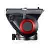 Statiekkop Manfrotto MVH500AH zwart aluminium 3/8 inch