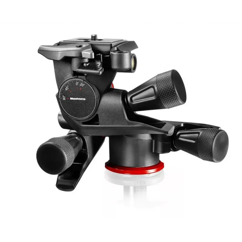 Stativkop Manfrotto MHXPRO-3WG zwart technopolymeer 3/8 inch