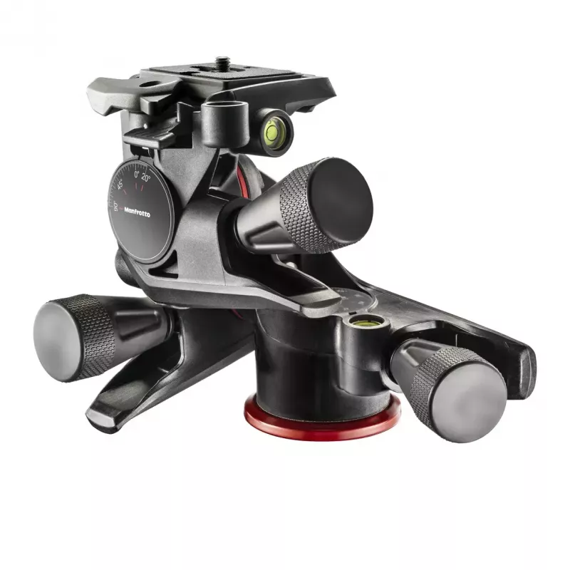Stativkop Manfrotto MHXPRO-3WG zwart technopolymeer 3/8 inch
