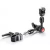 Stativaccessoire Manfrotto 244MICROKIT — zwart, 1/4 inch aansluitdraad, 3 kg maximale belasting