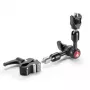 Stativaccessoire Manfrotto 244MICROKIT — zwart, 1/4 inch aansluitdraad, 3 kg maximale belasting