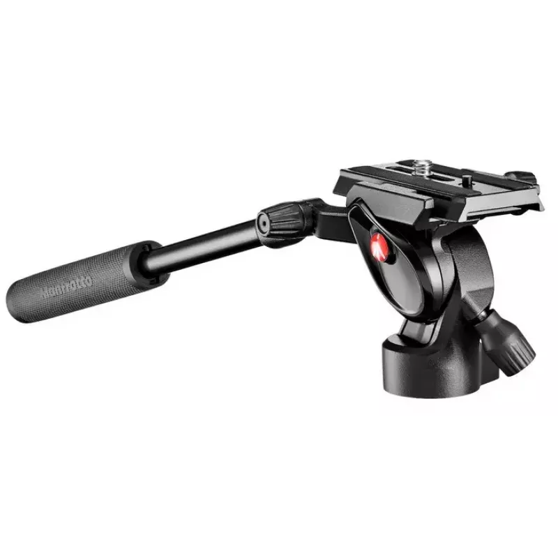 Stativkop Manfrotto MVH400AH zwart aluminium 1/4 inch fluid