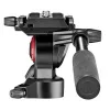 Stativkop Manfrotto MVH400AH zwart aluminium 1/4 inch fluid