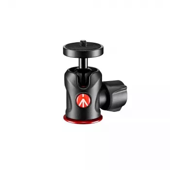 Stativkop Manfrotto 492 Centre kogelkop zwart rood 1/4 inch