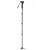 Eenbeenstativ Manfrotto MVMXPRO500 aluminium zwart