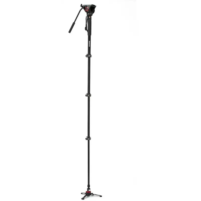 Eenbeenstativ Manfrotto MVMXPRO500 aluminium zwart