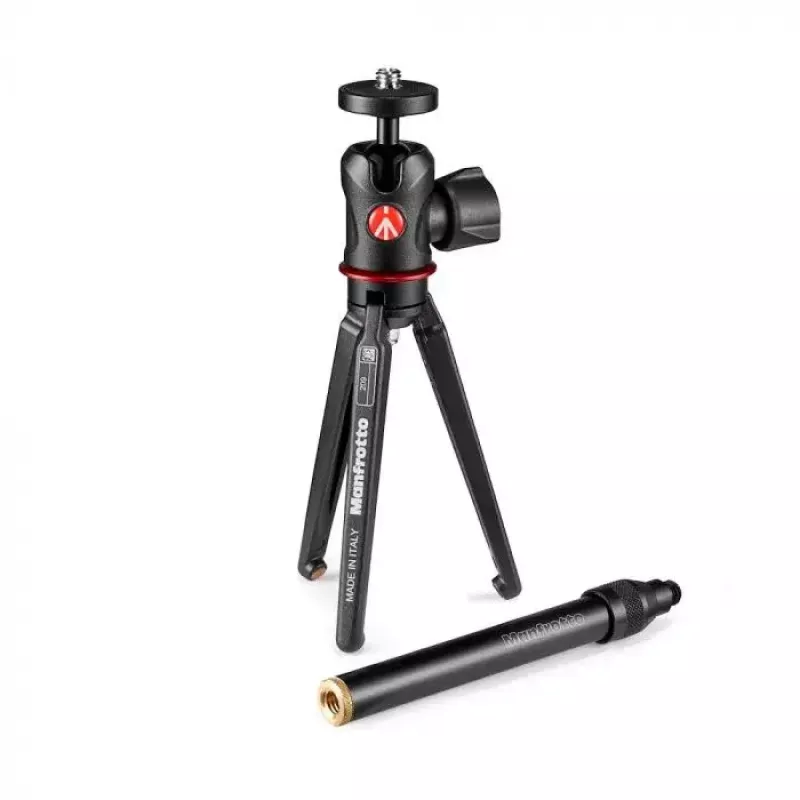 Manfrotto 209,492LONG-1 statief 3 poten zwart 35,5 cm max. hoogte