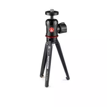 Manfrotto 209,492LONG-1 statief 3 poten zwart 35,5 cm max. hoogte