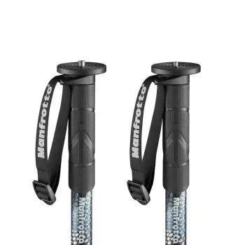 Manfrotto Element MII aluminium eenbeenstativ, zwart (MMELMIIA5BK)