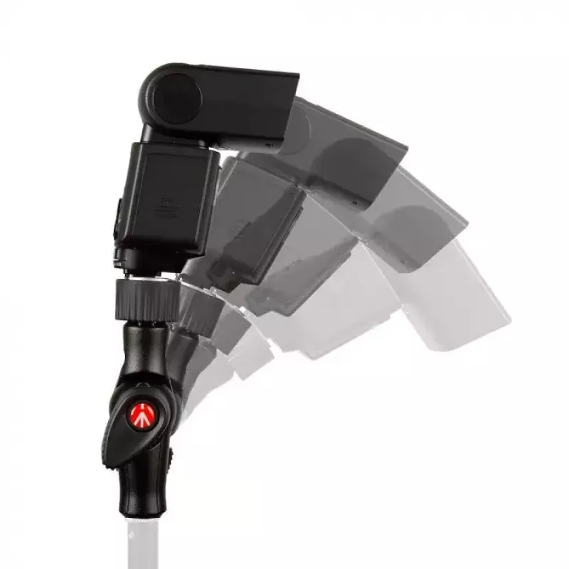 Manfrotto MLH1HS-2 koudeschoen-kantelkop met lichtgewricht en parapluhouder