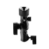 Manfrotto MLH1HS-2 koudeschoen-kantelkop met lichtgewricht en parapluhouder