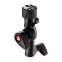 Manfrotto MLH1HS-2 koudeschoen-kantelkop met lichtgewricht en parapluhouder