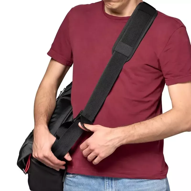 Messenger-tas Manfrotto MB MA3-M-M Zwart Universeel schouderriem