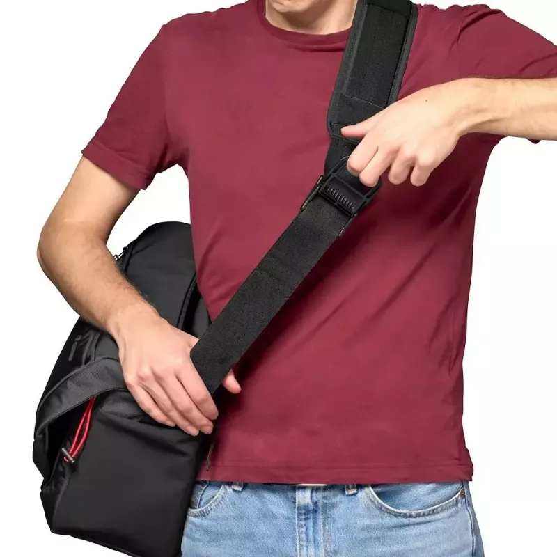 Messenger-tas Manfrotto MB MA3-M-M Zwart Universeel schouderriem