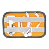 Lowepro GearUp Pouch Mini tas Nylon Polyester Ripstop Grijs Oranje