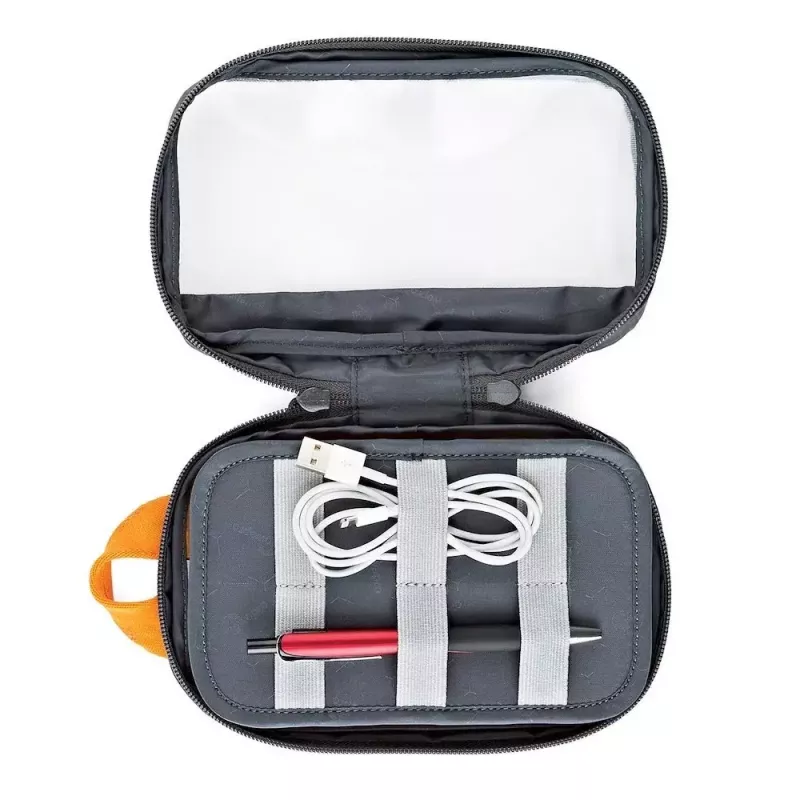 Lowepro GearUp Pouch Mini tas Nylon Polyester Ripstop Grijs Oranje