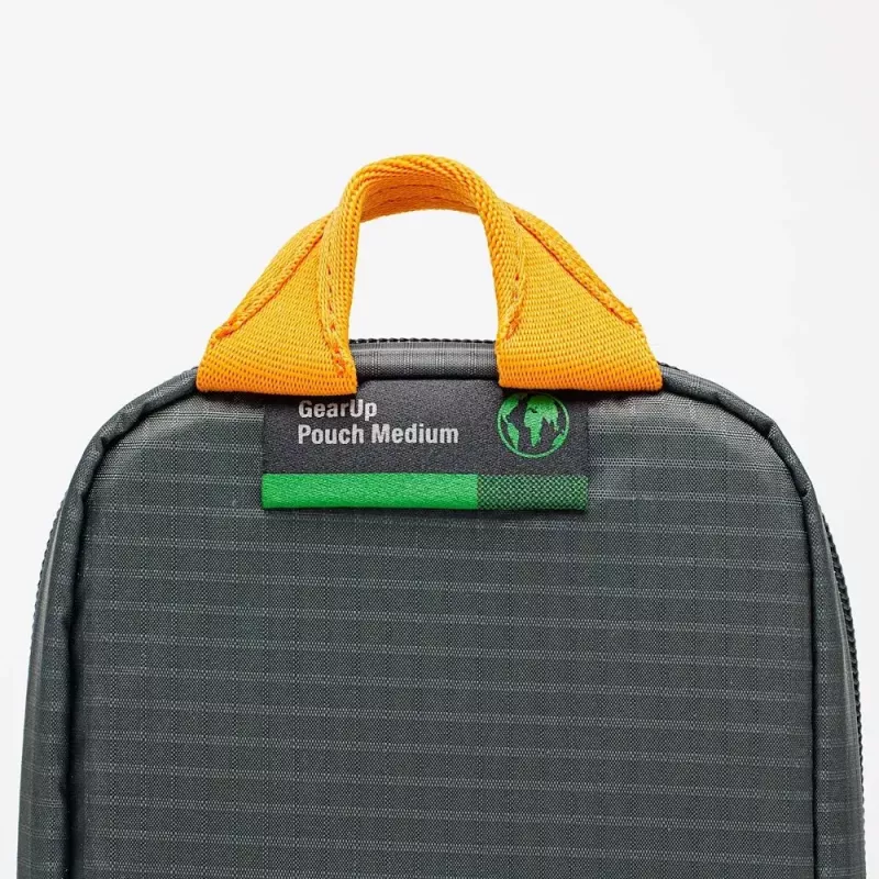 Lowepro Pouch Medium GearUp GL LP37139-GRL Nylon Ripstop Polyester Oranje Grijs 280x45x140mm