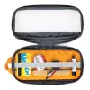 Lowepro Pouch Medium GearUp GL LP37139-GRL Nylon Ripstop Polyester Oranje Grijs 280x45x140mm