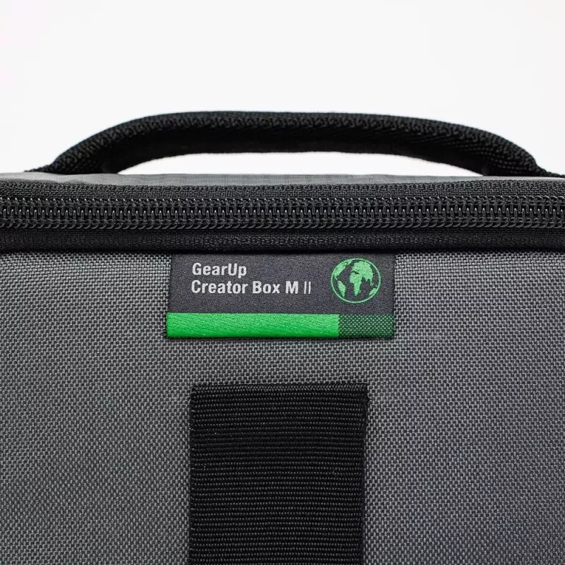 Compacte etui Lowepro GearUp Creator Box M II Zwart Grijs